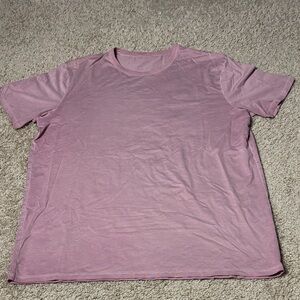 Lululemon Men’s Short Sleeve Tee Light Pink
